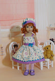 Glitter Kitten - dress, hat, tights & shoes for Little Darling Doll