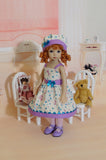 Glitter Kitten - dress, hat, tights & shoes for Little Darling Doll
