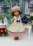 Glory Stars - dress, hat & sandals for Little Darling Doll or 33cm BJD
