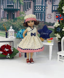 Glory Stars - dress, hat & sandals for Little Darling Doll or 33cm BJD