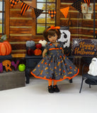 Halloween Candy - dress, tights & shoes for Little Darling Doll or 33cm BJD