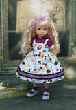 Halloween Cupcakes - dress, blouse, socks & shoes for Little Darling Doll or 33cm BJD