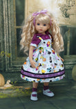 Halloween Cupcakes - dress, blouse, socks & shoes for Little Darling Doll or 33cm BJD