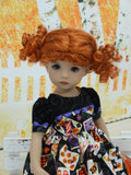 Halloween Tarot - dress, tights & shoes for Little Darling Doll or 33cm BJD