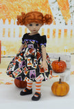 Halloween Tarot - dress, tights & shoes for Little Darling Doll or 33cm BJD