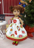 Hanging Ornaments - dress, tights & shoes for Little Darling Doll or 33cm BJD