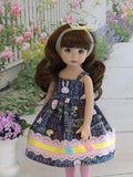 Happy Easter - dress, tights & shoes for Little Darling Doll
