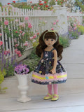 Happy Easter - dress, tights & shoes for Little Darling Doll