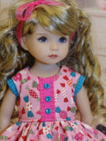 Hard Candy - dress, tights & shoes for Little Darling Doll or 33cm BJD