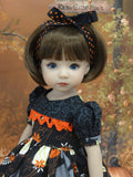 Harvest Squirrel - dress, tights & shoes for Little Darling Doll or 33cm BJD