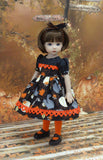 Harvest Squirrel - dress, tights & shoes for Little Darling Doll or 33cm BJD