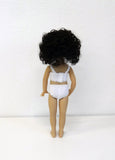 Heather Wig in Dark Brown - for Little Darling dolls
