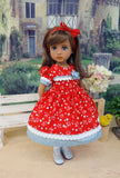 Hen House - dress, socks & shoes for Little Darling Doll or 33cm BJD