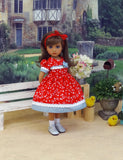 Hen House - dress, socks & shoes for Little Darling Doll or 33cm BJD