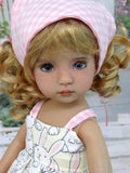 Hippity Hop - babydoll top, bloomers, kerchief & sandals for Little Darling Doll
