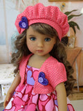 I Love You - dress, jacket, hat tights & shoes for Little Darling Doll