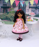Ice Cream Scoop - dress, tights & shoes for Little Darling Doll or 33cm BJD