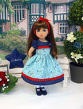 Independence Flag - dress, socks & shoes for Little Darling Doll or 33cm BJD