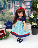 Independence Flag - dress, socks & shoes for Little Darling Doll or 33cm BJD