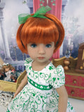 Irish Sweetie - dress, tights & shoes for Little Darling Doll