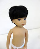 Johnny Wig in Black - for Little Darling dolls
