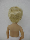 Johnny Wig in Pale Blonde - for Little Darling dolls