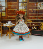 Land of Koalas - dress, hat, socks & shoes for Little Darling Doll or 33cm BJD