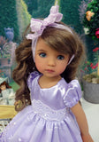 Lavender Mist - dress & shoes for Little Darling Doll