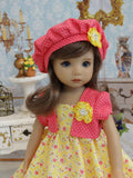 Little Buttercup - dress, jacket, beret, tights & shoes for Little Darling Doll