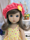 Little Buttercup - dress, jacket, beret, tights & shoes for Little Darling Doll