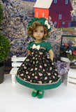 Little Chickadee - dress, hat, tights & shoes for Little Darling Doll or 33cm BJD