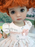 Little Ducklings - dress, socks & shoes for Little Darling Doll or other 33cm BJD