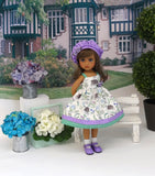 Little Hedgehog - dress, hat, socks & shoes for Little Darling Doll or 33cm BJD
