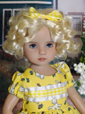 Little Lamb - dress, tights & shoes for Little Darling Doll