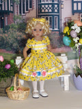Little Lamb - dress, tights & shoes for Little Darling Doll