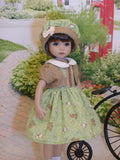 Little Schnauzer - dress, jacket, hat, socks & shoes for Little Darling Doll or 33cm BJD