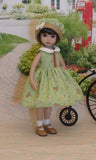 Little Schnauzer - dress, jacket, hat, socks & shoes for Little Darling Doll or 33cm BJD