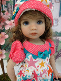 Little Star - romper, hat, socks & shoes for Little Darling Doll or 33cm BJD
