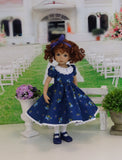 Looking Pretty - dress, tights & shoes for Little Darling Doll