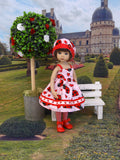 Love Bug - dress, hat, tights & shoes for Little Darling Doll