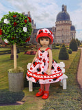 Love Bug - dress, hat, tights & shoes for Little Darling Doll
