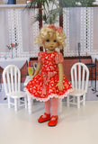 Love & Kisses - dress, tights & shoes for Little Darling Doll