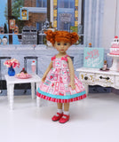 Love Notes - dress, socks & shoes for Little Darling Doll or 33cm BJD