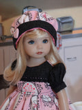 Love Potion - dress, hat, tights & shoes for Little Darling Doll
