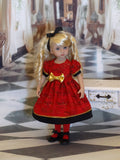 Love's Serenade - dress, tights & shoes for Little Darling Doll