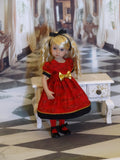 Love's Serenade - dress, tights & shoes for Little Darling Doll