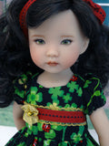 Lucky Bug - dress, tights & shoes for Little Darling Doll
