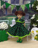 Lucky Day - dress, tights & shoes for Little Darling Doll or 33cm BJD