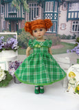 Lucky Plaid - dress, socks & shoes for Little Darling Doll or other 33cm BJD