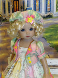 Magic Carousel - dress, jacket, beret, tights & shoes for Little Darling Doll